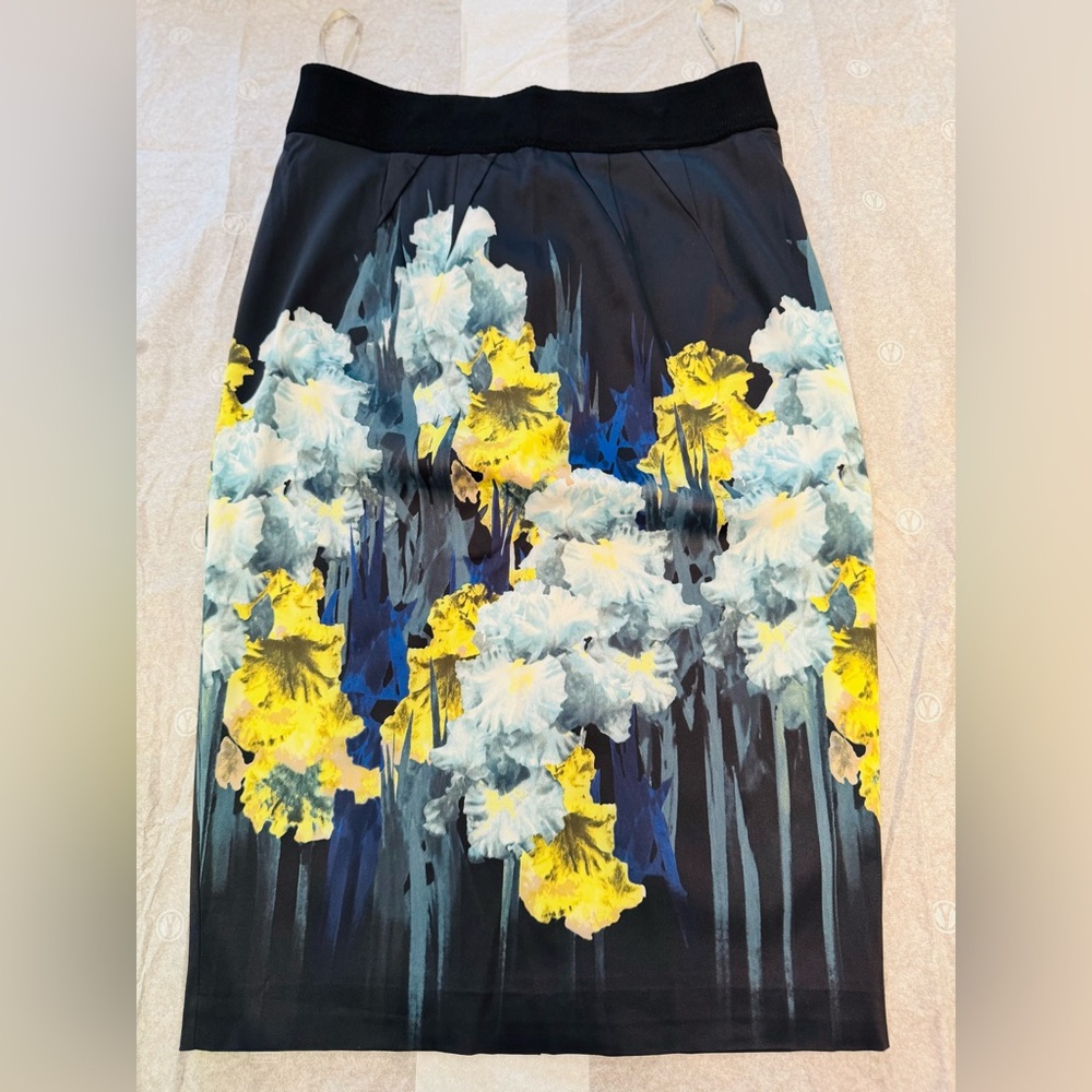 Karen Millen Satin Pencil Skirt US8